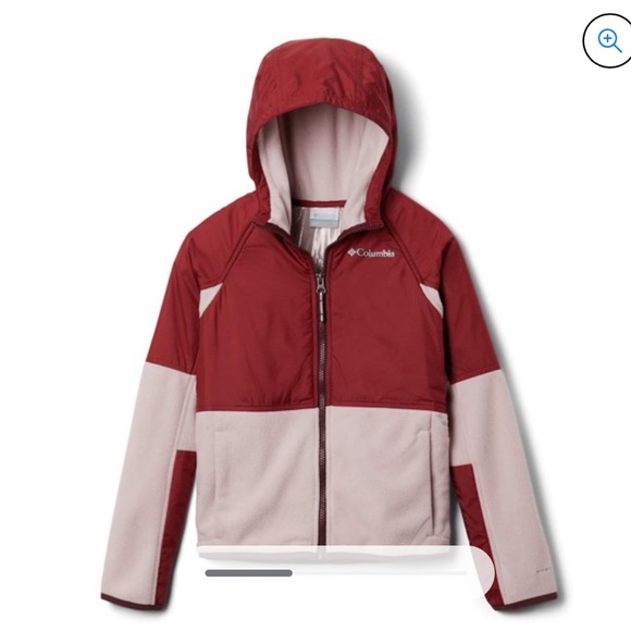 New Without Tags Columbia Basin Butte Full Zip Fleece Size 8 - Picture 12 of 13